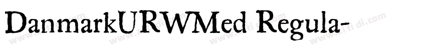 DanmarkURWMed Regula字体转换 DanmarkURWMed Regula字体转换